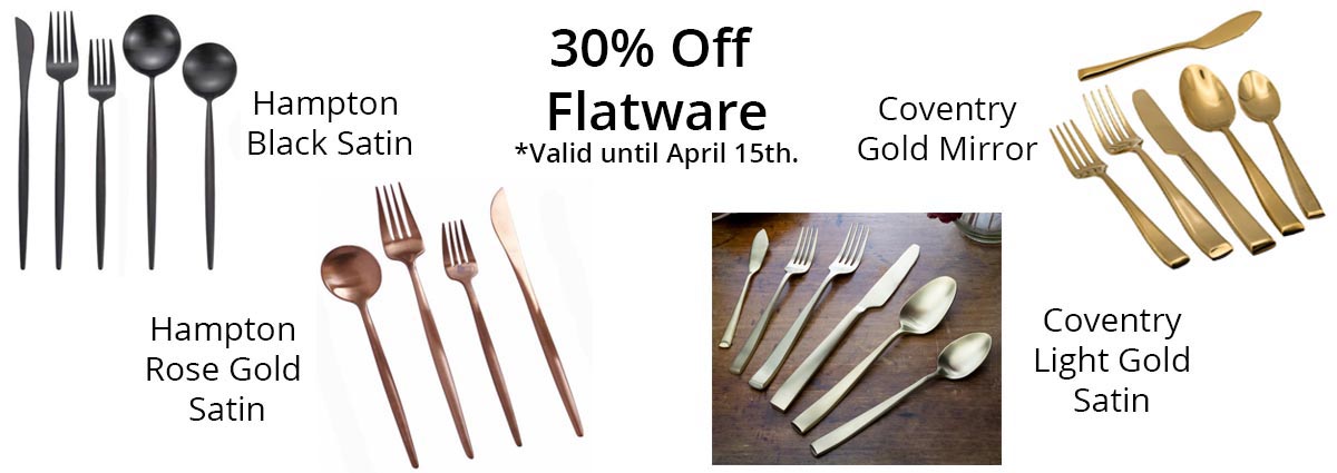 30% Off Flatware